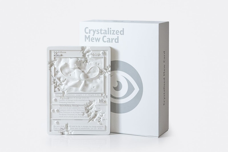 Pokemon x Daniel Arsham "A Ripple In Time" Capsule Collection