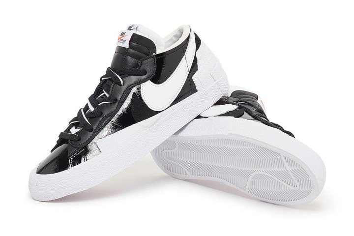 Berikut Sneak Peek Nike x sacai Blazer Low "Black/White"