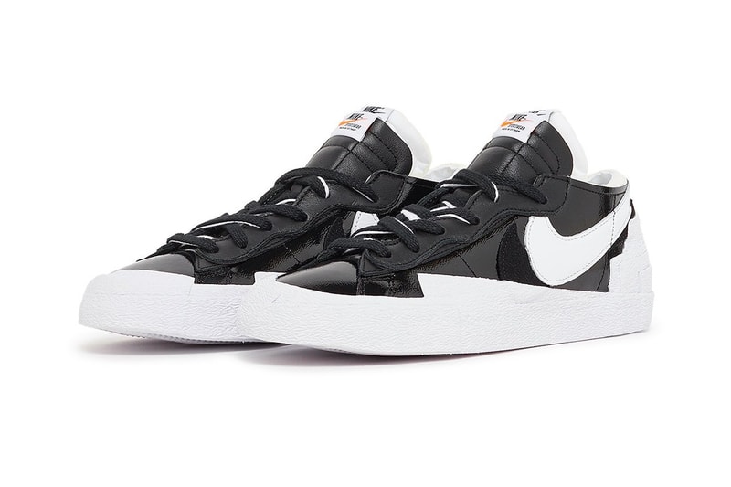 Berikut Sneak Peek Nike x sacai Blazer Low "Black/White"