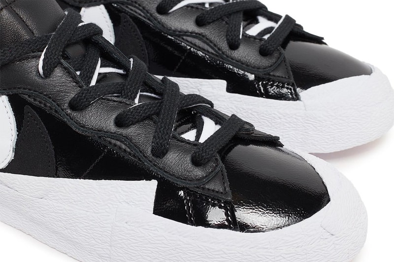Berikut Sneak Peek Nike x sacai Blazer Low "Black/White"