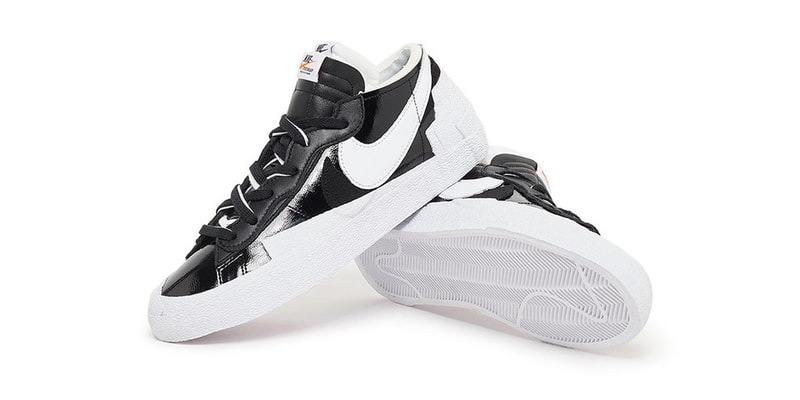 Berikut Sneak Peek Nike x sacai Blazer Low "Black/White"