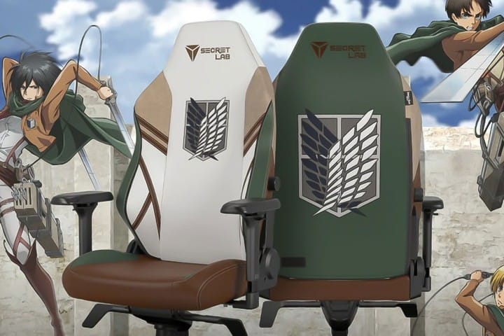 Secretlab x 'Attack On Titan' Merilis Kursi Gaming Special Edition