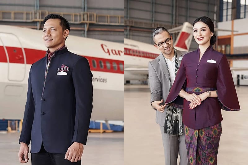 Berikut Seragam Baru Garuda Indonesia Rancangan Didiet Maulana