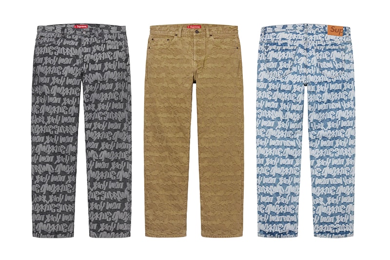Supreme Spring/Summer 2022 Pants and Shorts
