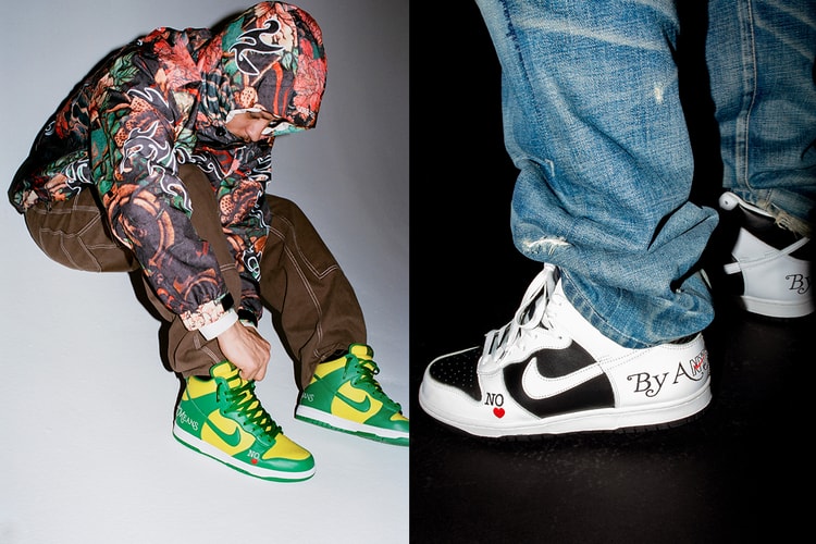 Supreme x Nike SB Dunk High "By Any Means" 2022