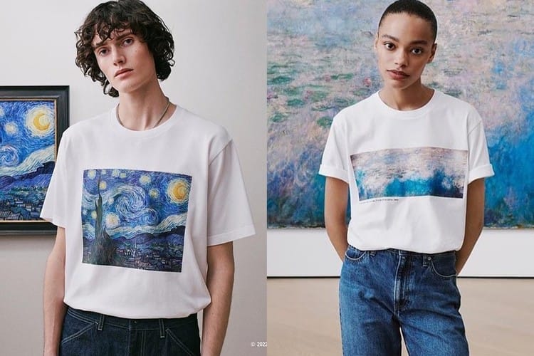 Lookbook UNIQLO UT x Museum of Modern Arts (MoMA) 2022