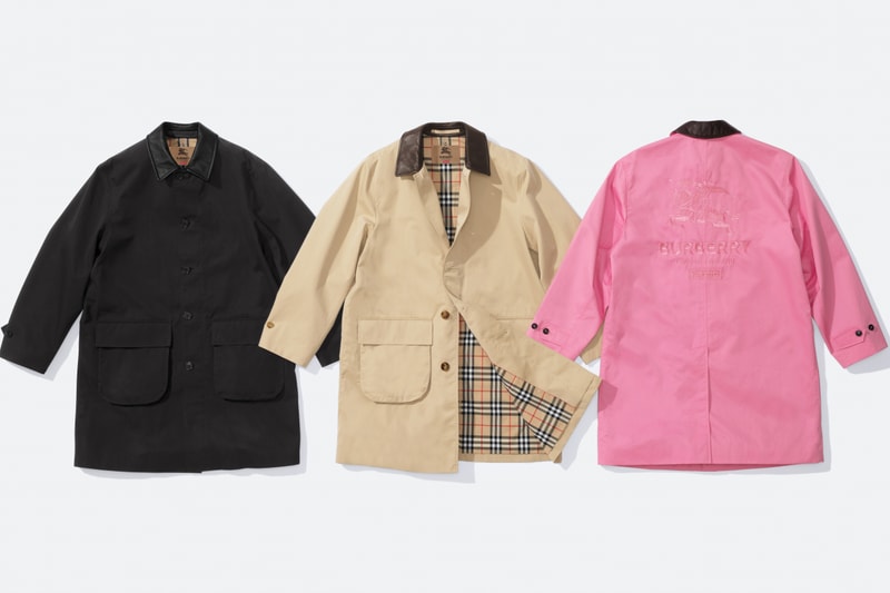 Supreme x Burberry Spring 2022 Collection