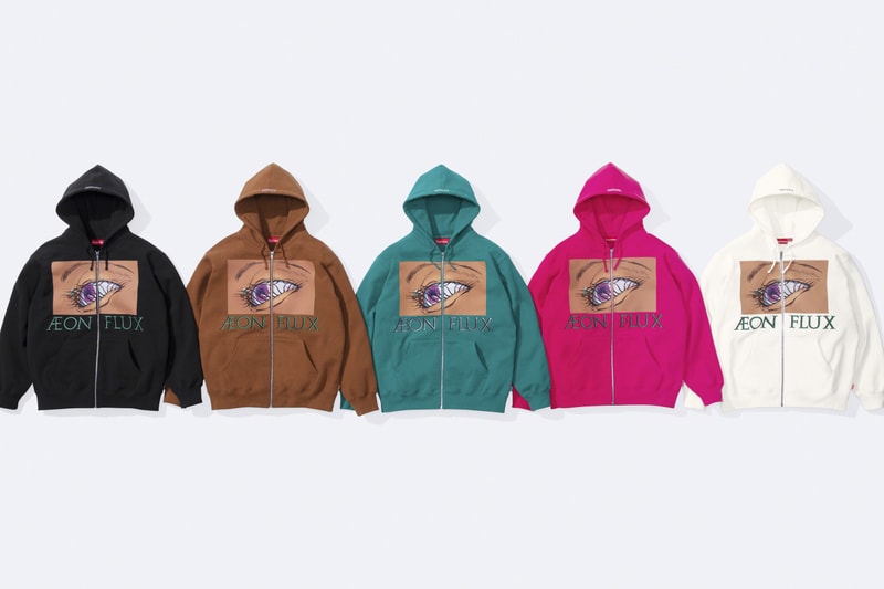 Supreme x Aeon Flux SS22 Collection