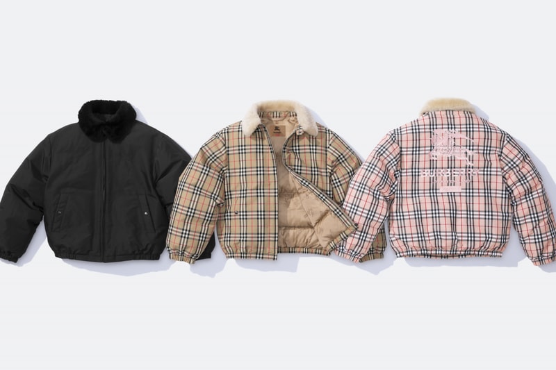 Supreme x Burberry Spring 2022 Collection