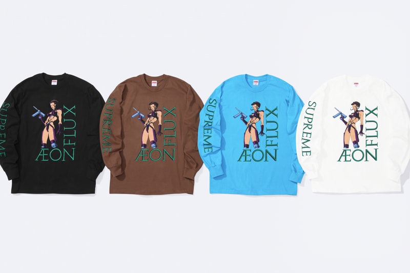 Supreme x Aeon Flux SS22 Collection