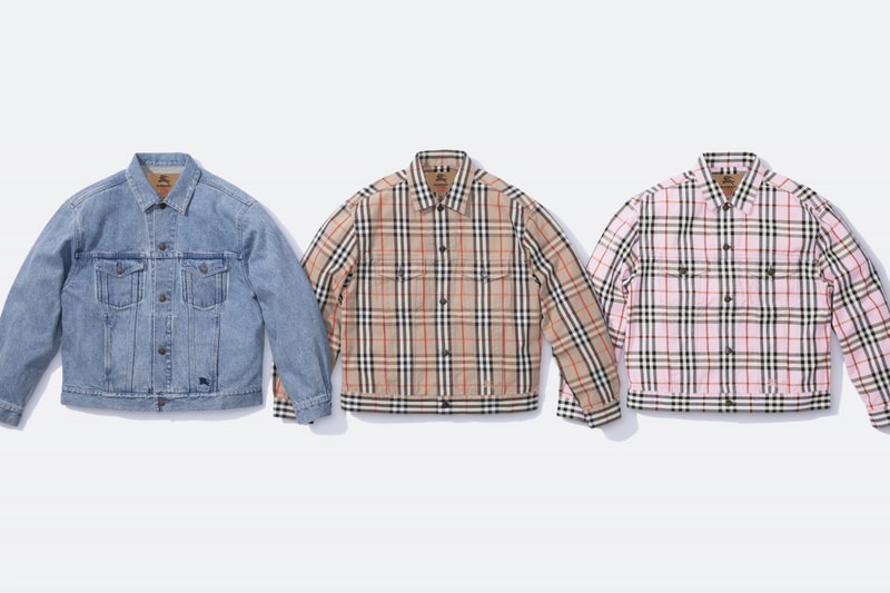 Supreme x Burberry Spring 2022 Collection