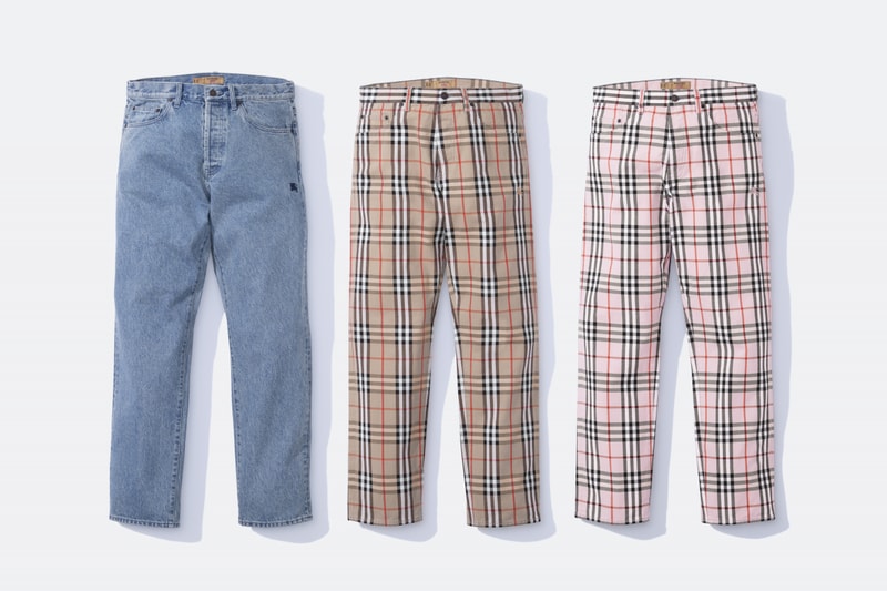 Supreme x Burberry Spring 2022 Collection