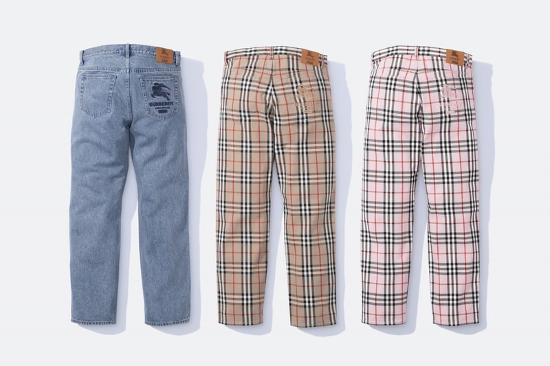 Supreme x Burberry Spring 2022 Collection