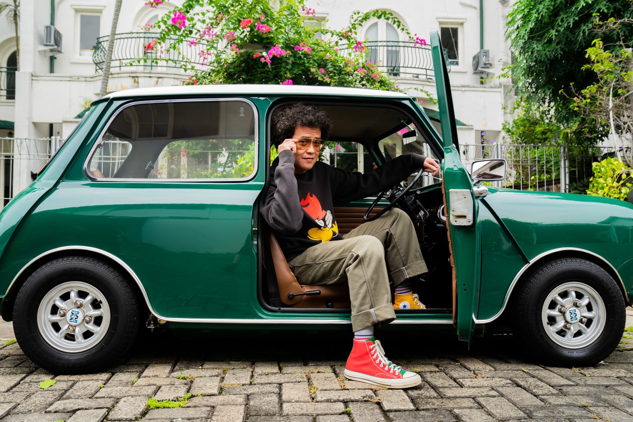 DRIVERS: Jujuk Margono dan Morris MINI MK3 Tahun 1976