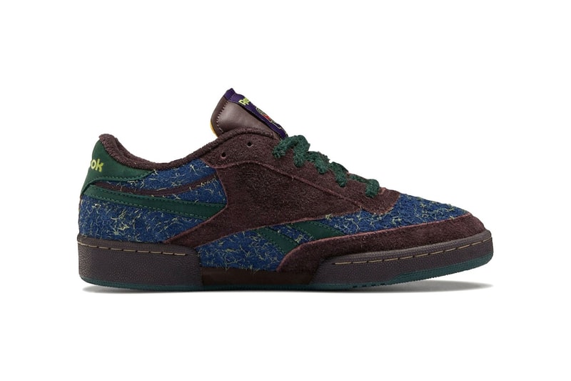 Berikut First Look dari Brain Dead x Reebok Club C Revenge "Navy/Green"