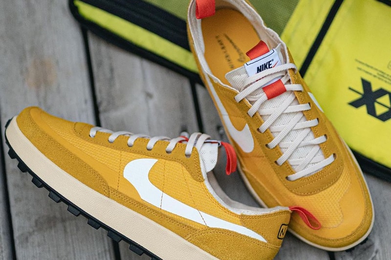 First Look Tom Sachs x NikeCraft “General Purpose Shoe” dengan Colorway Kuning