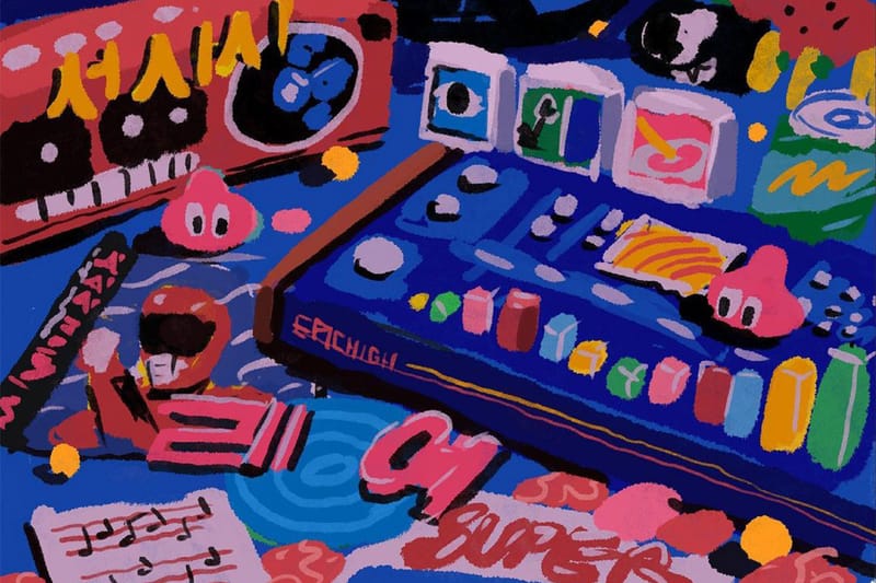 Ilustrator Indonesia, Ardhira Putra, Berkolaborasi dengan Epik High Membuat Live Animation Music Video