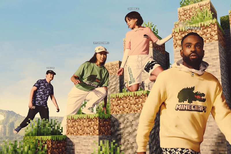 Lacoste Collab dengan Minecraft untuk Pertama Kalinya, Rilis Koleksi SS22