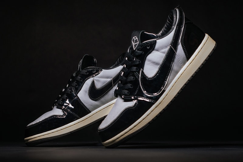 Nevertoolavish x Adityalogy Rilis Air Jordan 1 Low "Blacksuit"