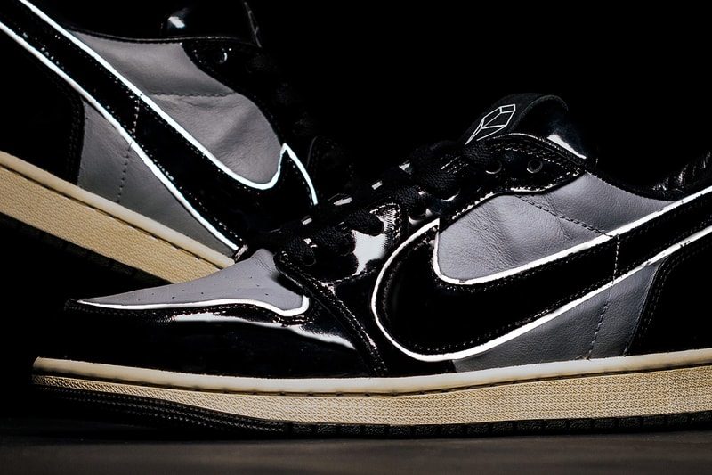 Nevertoolavish x Adityalogy Rilis Air Jordan 1 Low "Blacksuit"