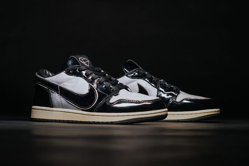 Nevertoolavish x Adityalogy Rilis Air Jordan 1 Low "Blacksuit"