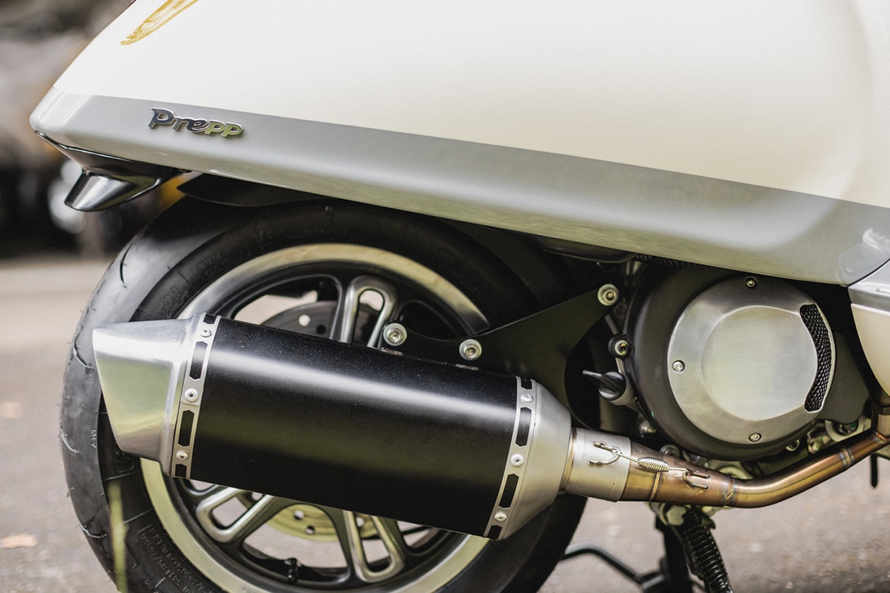 Thrive Motorcycle x Prepp Studio Merilis Vespa Custom Edisi Spesial