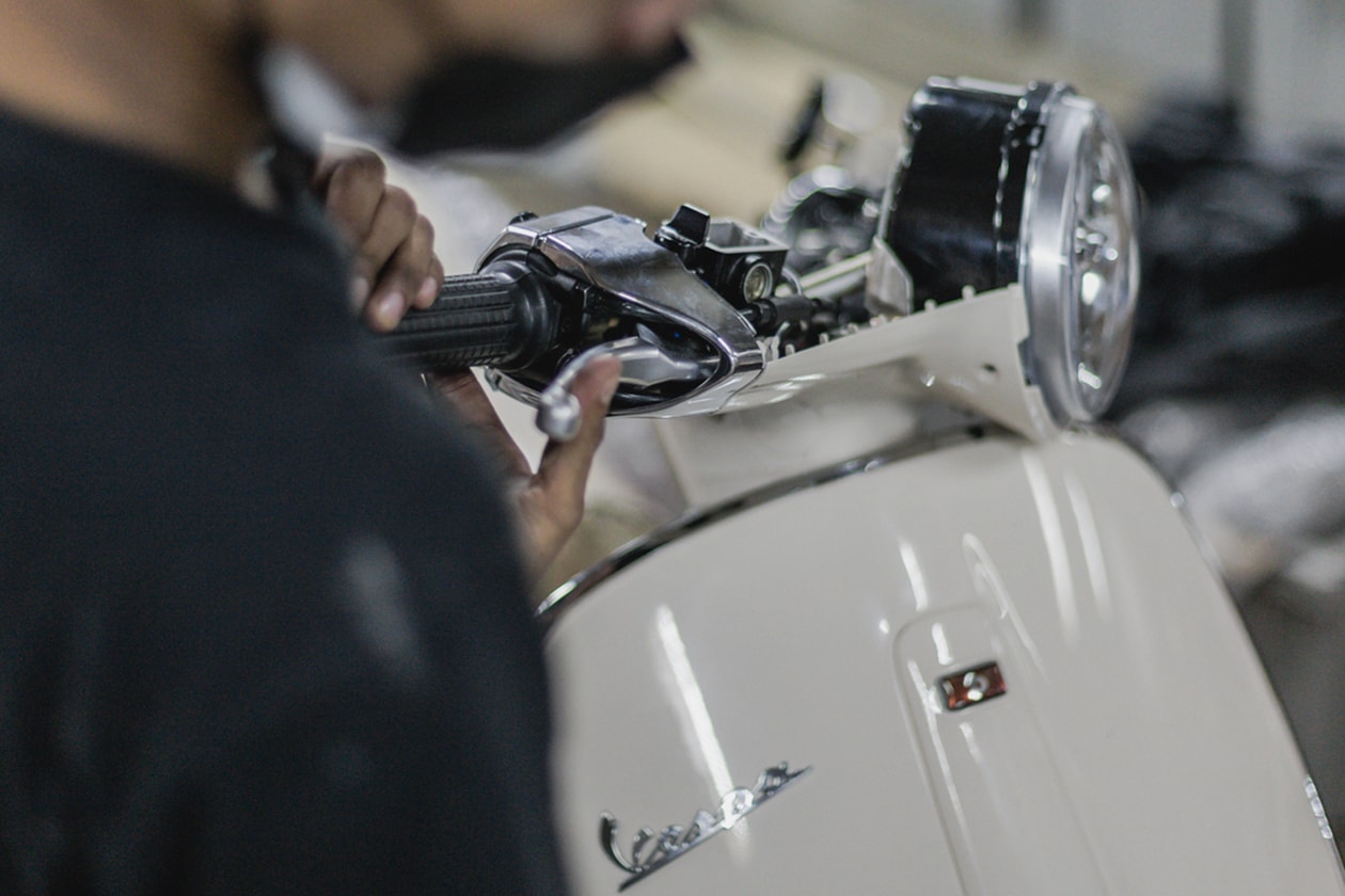 Thrive Motorcycle x Prepp Studio Merilis Vespa Custom Edisi Spesial