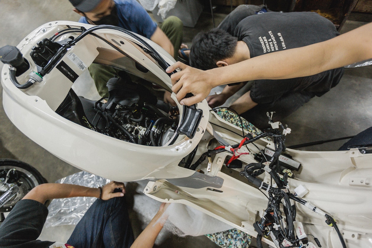 Thrive Motorcycle x Prepp Studio Merilis Vespa Custom Edisi Spesial