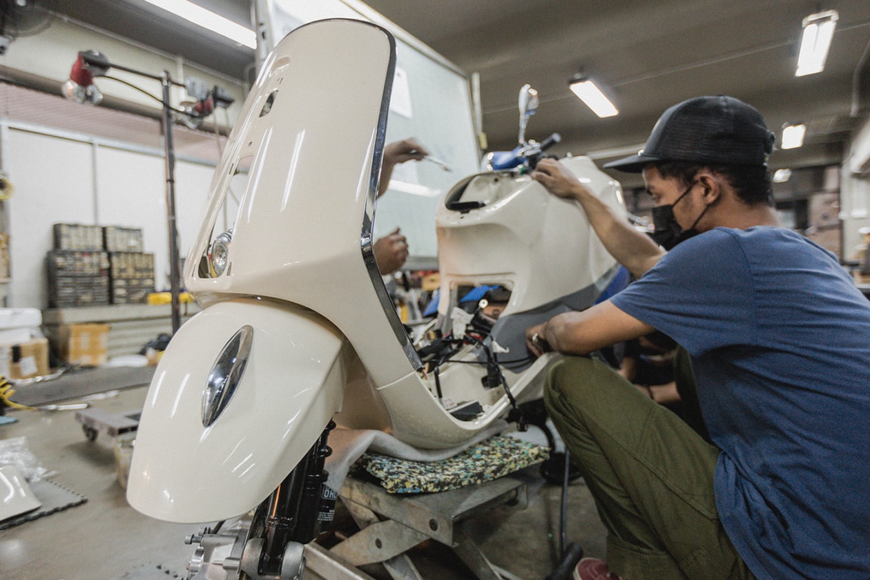 Thrive Motorcycle x Prepp Studio Merilis Vespa Custom Edisi Spesial