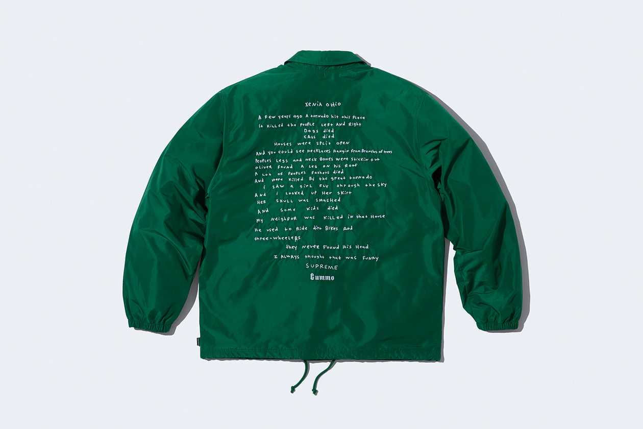 'Gummo' x Supreme Spring 2022 Collaboration