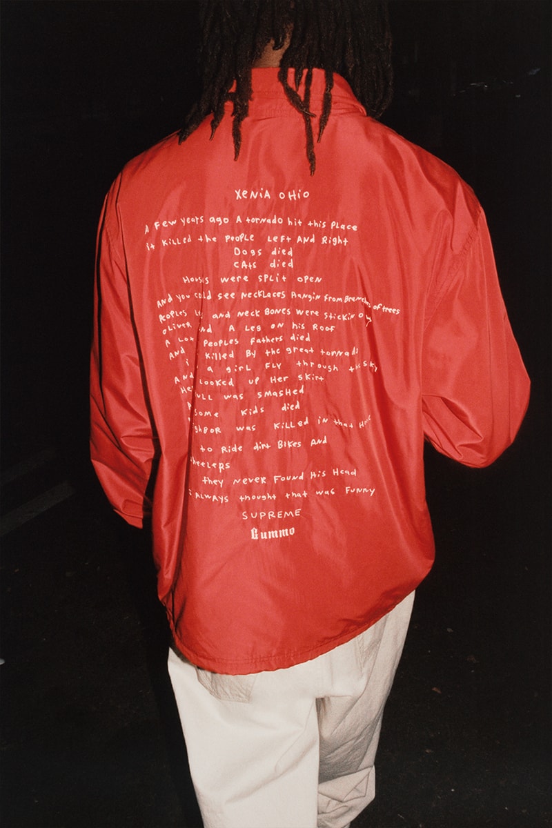 'Gummo' x Supreme Spring 2022 Collaboration