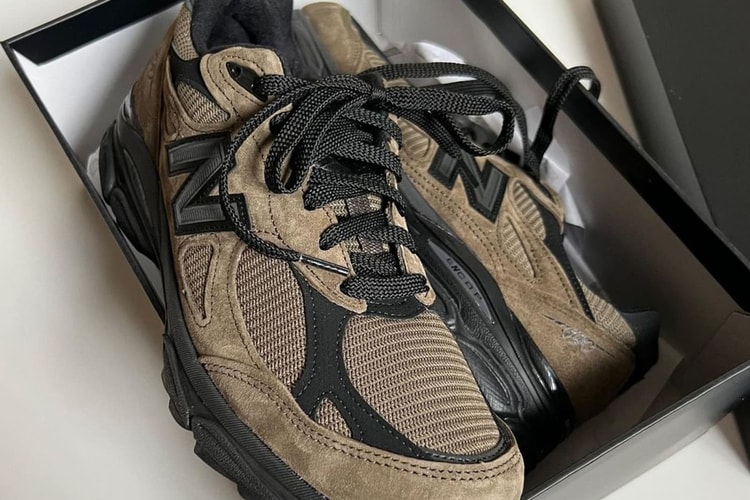 JJJJound dan New Balance Ngasih Teaser New Balance 990v3 "Olive/Black"