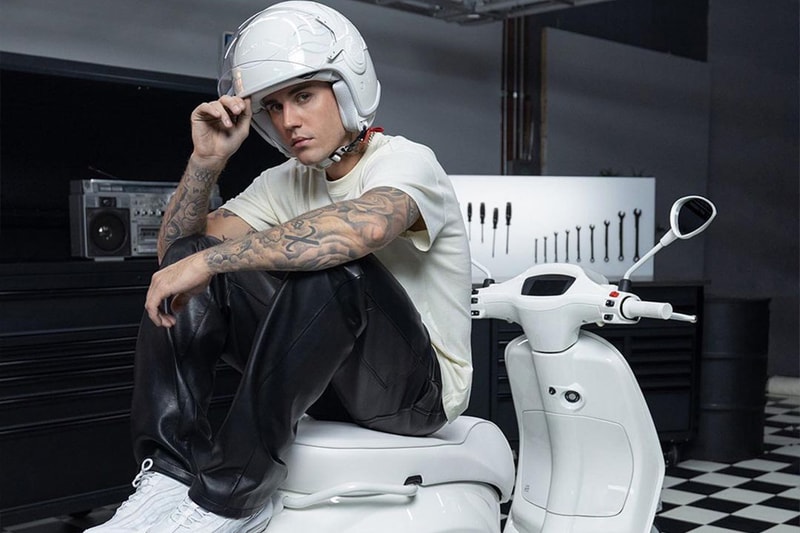 Justin Bieber x Vespa Rilis Vespa Limited Edition