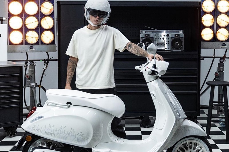 Justin Bieber x Vespa Rilis Vespa Limited Edition