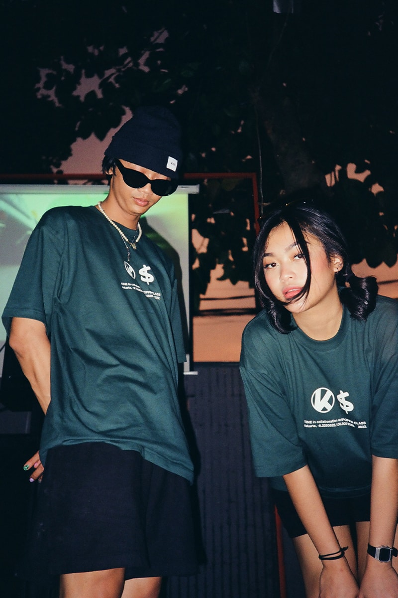 KINE x Poppin Class Rilis Artikel T-Shirt "KINEPOPPIN"