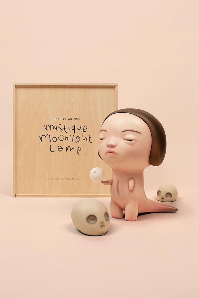 Roby Dwi Antono Rilis Sculpture Lamp Perdana dengan Allrightsreserved