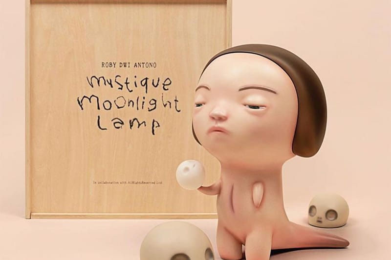 Roby Dwi Antono Rilis Sculpture Lamp Perdana dengan Allrightsreserved