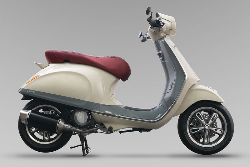 Thrive Motorcycle x Prepp Studio Merilis Vespa Custom Edisi Spesial