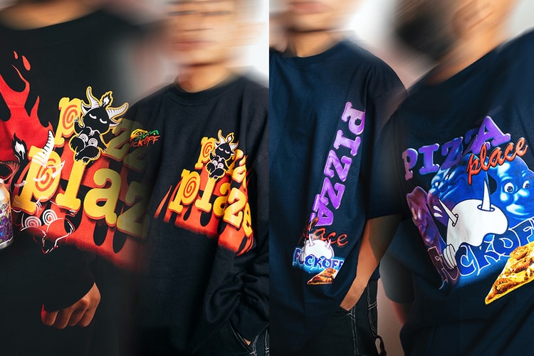Visual Artist Philip Ponk Berkolaborasi dengan Pizza Place dan Apparel Brand FuckOff