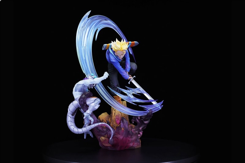 Bandai Rilis Figure Trunks vs Mecha Frieza