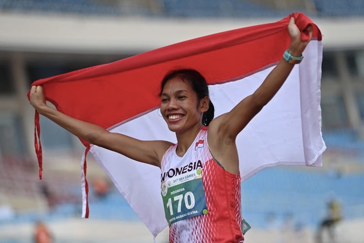 Kelas! Odekta Naibaho Elvina Raih Medali Emas Women's Marathon di Sea Games 2021 Vietnam