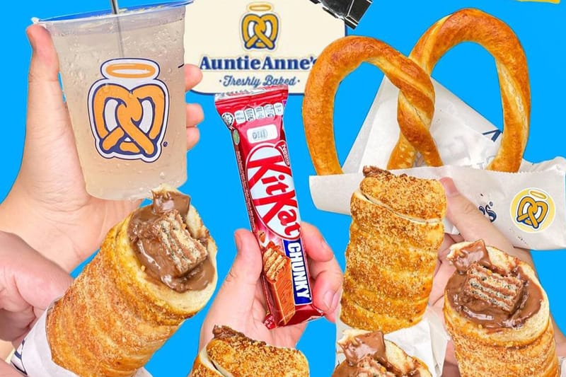 Auntie Anne's Berkolaborasi dengan Kitkat Bikin Menu Spesial "Choco Chunky Roll"