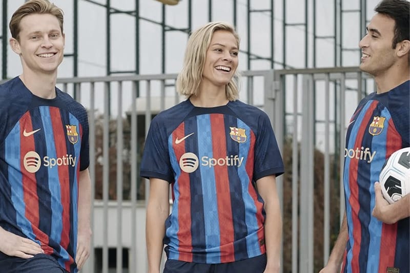 First Look Home Jersey FC Barcelona Musim 2022/2023