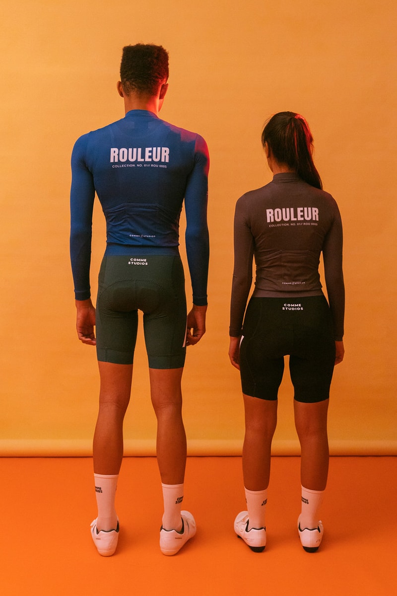 Comme Studios Debut Core Collection Jersey dan Bib 'Rouleur'