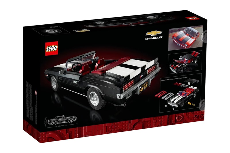 LEGO ICONS Rilis Replika 1969 Chevrolet Camaro Z28