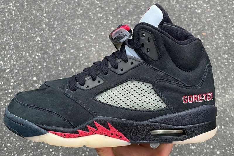 Official Look Air Jordan 5 GORE-TEX "Off-Noir"
