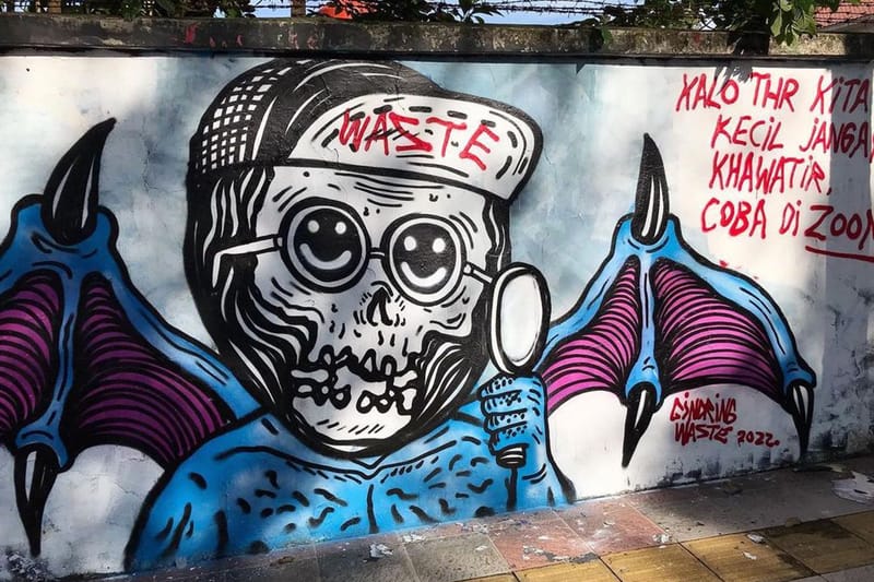 Street Artist asal Magelang, Gindring Waste, Gelar Pameran Tunggal di Seoul