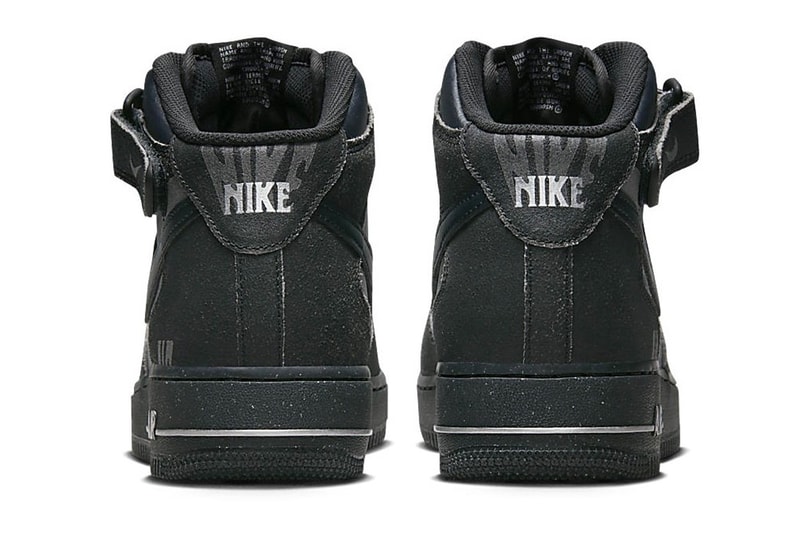 Berikut Bocoran Looks dari Nike Air Force 1 Mid "Off Noir"
