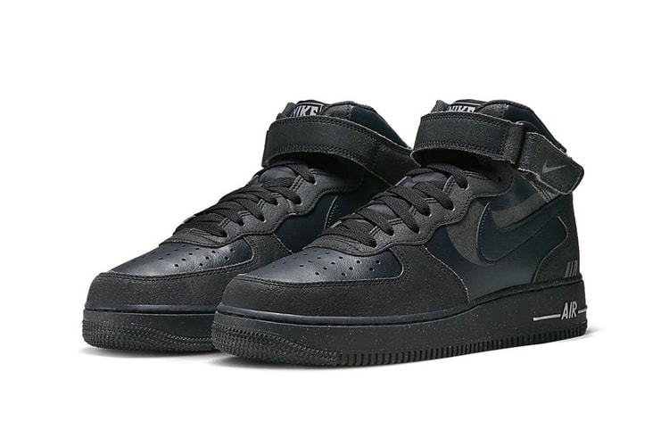 Berikut Bocoran Looks dari Nike Air Force 1 Mid "Off Noir"