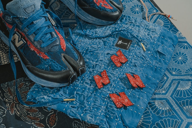 Cek Custom NB 993 "Tabi Boro Indigo" Bikinan Kidz19 Berikut Ini